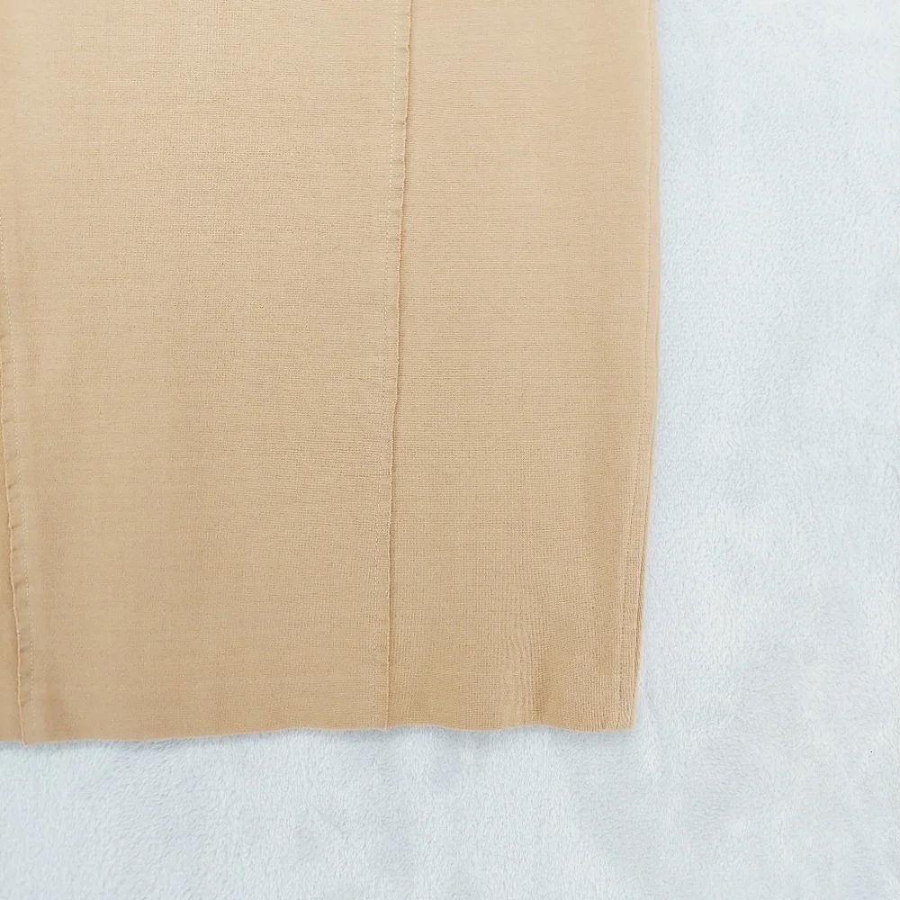 Club Monaco Cream Rayon Blend Pencil Skirt P5895